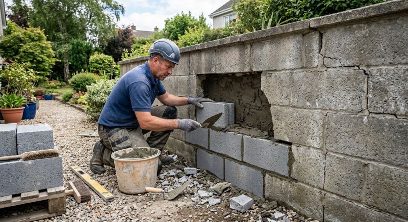 Block Wall Repair in Brooksville, FL