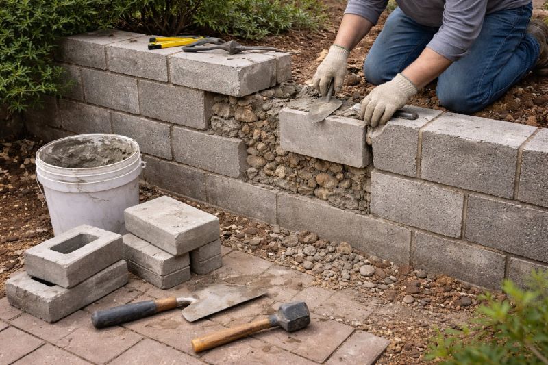Block Wall Repair in Spring Hill, FL