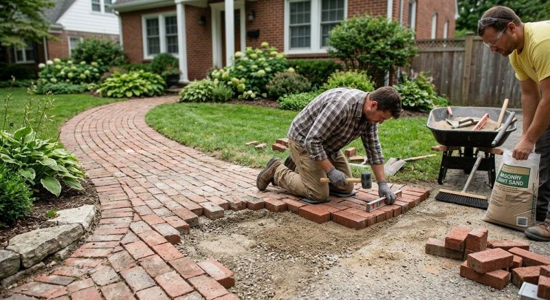 Brick Flatwork Repair in Webster, FL