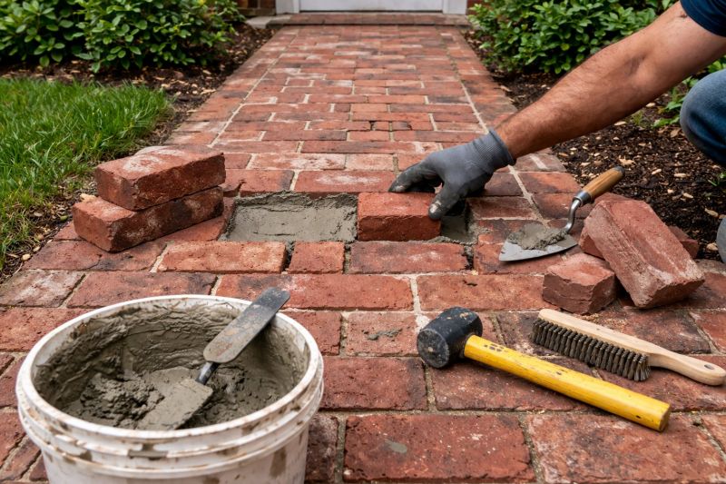 Brick Hardscape Repair in Spring Hill, FL