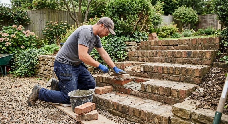 Brick Stairs Repair in Webster, FL