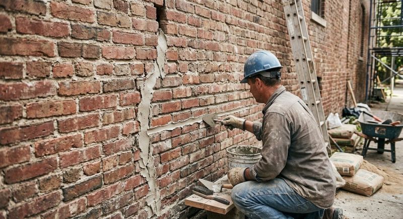 Brick Wall Repair in Dade City, FL
