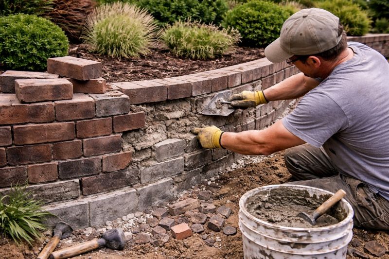 Brick Wall Repair in Hernando County, FL