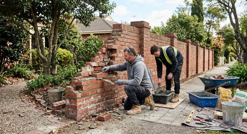 Brick Wall Repair in Pasco County, FL