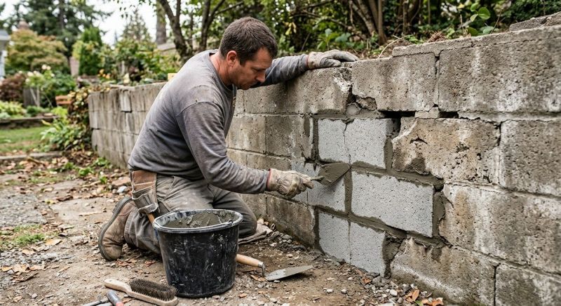 Concrete Block Repair in Hernando County, FL