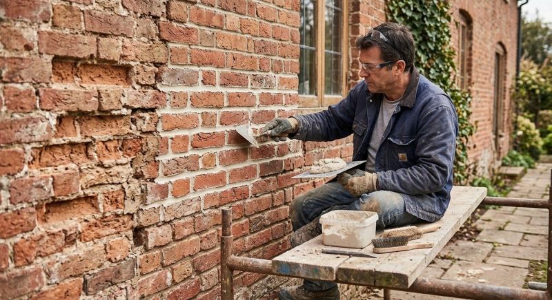 Porch Brick Repair in Spring Hill, FL