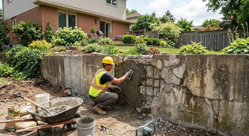 Retaining Wall Repair in Land O Lakes, FL