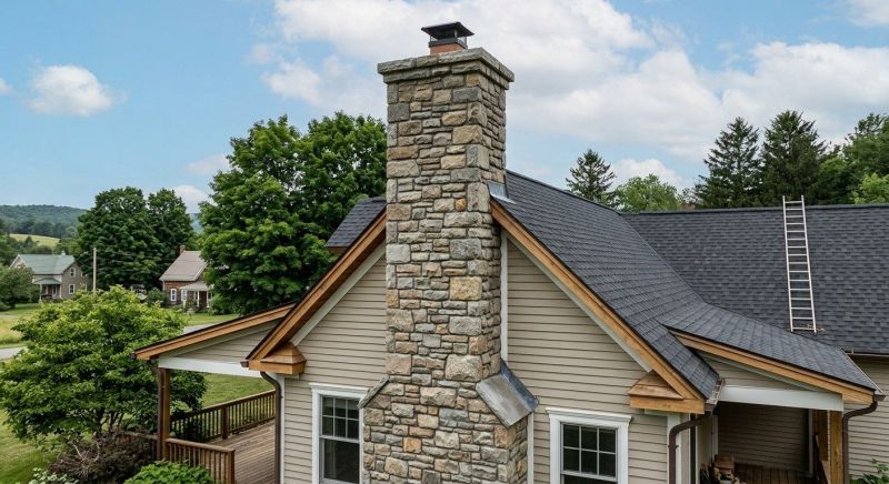 Stone Chimney Installation in Pasco County, FL