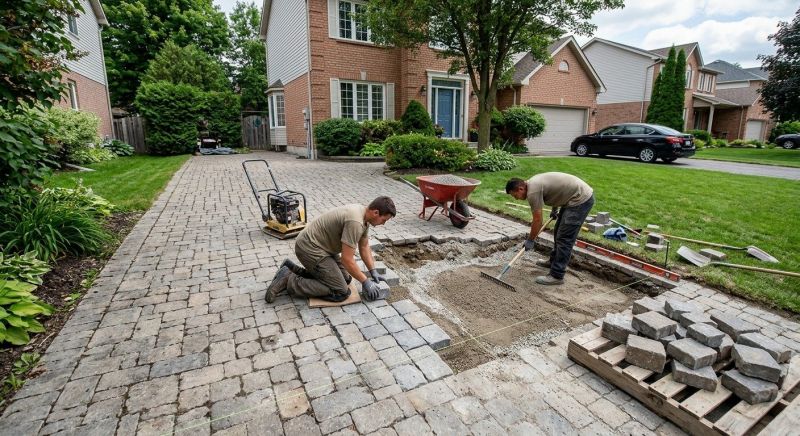 Stone Driveway Repair in Spring Hill, FL