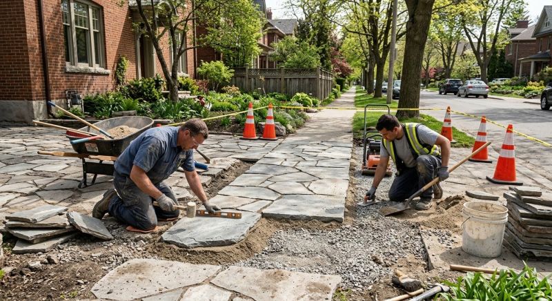 Stone Driveway Repair in Spring Hill, FL