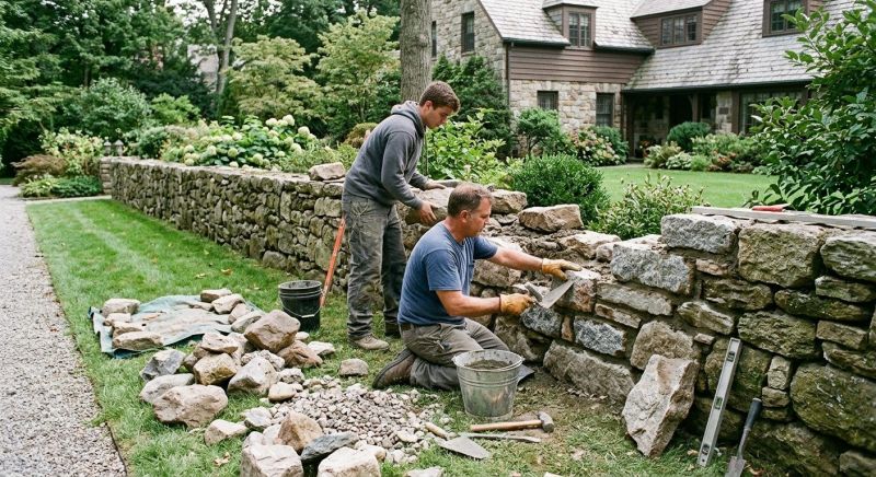 Stone Wall Repair in Dade City, FL